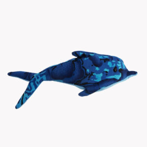 Sandtier Delphin Medium Länge 19 cm sandgefüllt Türstopper Briefbeschwerer 