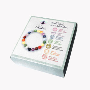 Chakren Armband Kugel in Geschenkbox Chakra