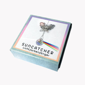 Suncatcher Schmetterling Lichtfarbenfänger in Geschenkbox