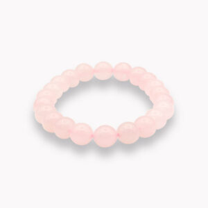 Armband Kugel 8mm Rosenquarz