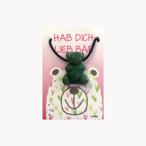 Anhänger Hab dich lieb Bär - Sag´s mit dem Bären auf kleiner Karte