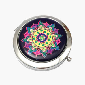 Taschenspiegel mit Mandala Motiv