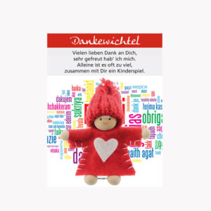 Dankewichtel Wichtel auf Karte