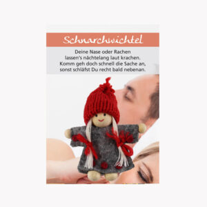 Schnarchwichtel Wichtel auf Karte