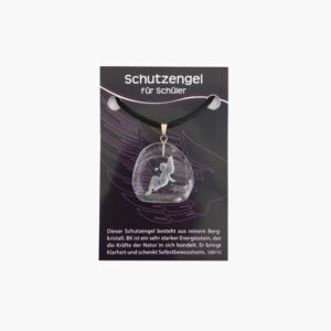 Schutzengel für Schüler Bergkristall Anhänger