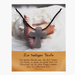 Achat Kreuz zur Taufe auf Karte