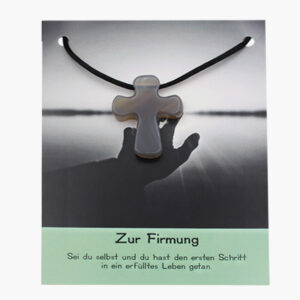 Achat Kreuz zur Firmung auf Karte