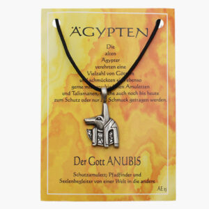 „Der Gott Anubis“ Anhänger auf großer Karte