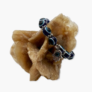 Evil Eye Armband mit Fatimas Hand Charm