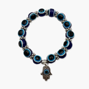 Evil Eye Armband mit Fatimas Hand Charm