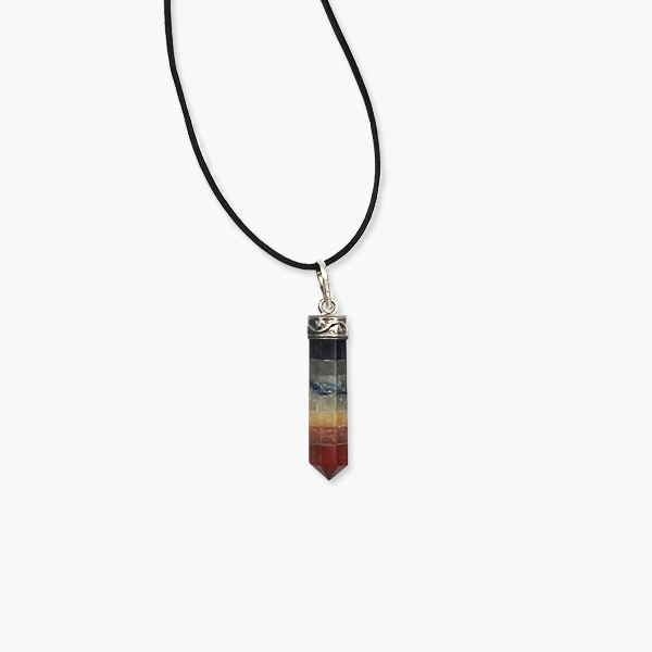 Chakra Anhänger mit Lederband