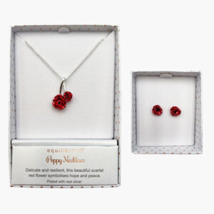 Bundle70 Equilibrium Mohnblume Schmuckset