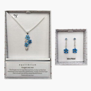 Bundle71 Vergissmeinnicht Schmuck Set