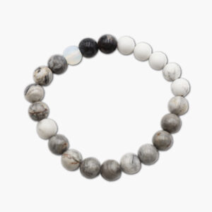 Edelstein Planetenarmband Mond