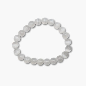 Selenit  Kugelarmband für Erwachsene