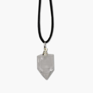 Apophylit Anhänger mit 925 Sterling Silber Öse