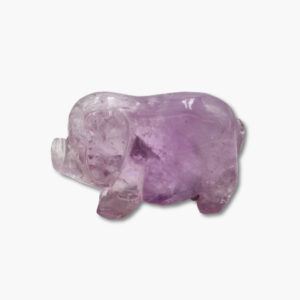 Spez165 Edelsteinschnitzerei Schwein