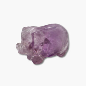 Spez165 Edelsteinschnitzerei Schwein