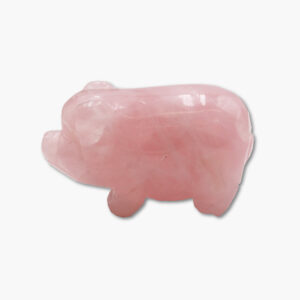 Spez165 Edelsteinschnitzerei Schwein