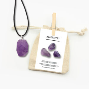 Amethyst Anhänger facettiert