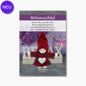 Relaxwichtel mit Karte