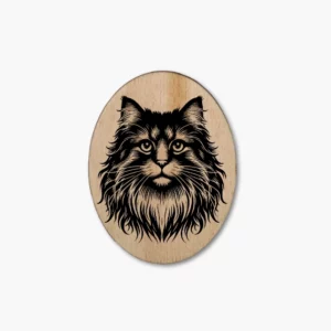 Manx Longhair 3 Katzenmagnet