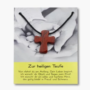 126 05 Roter Jaspis Kreuz Anhaenger gebohrt auf grosser Karte 2025