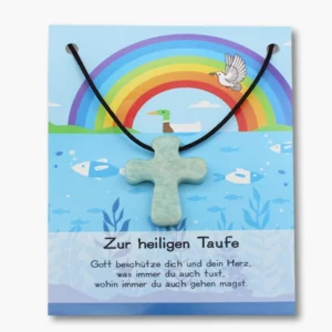126 06 Amazonit Anhaenger Kreuz zur heiligen Taufe 2025