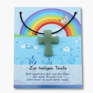 126 06 Aventurin Anhaenger Kreuz zur heiligen Taufe 2025