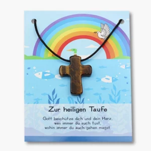 126 06 Tigerauge Anhaenger Kreuz zur heiligen Taufe 2025