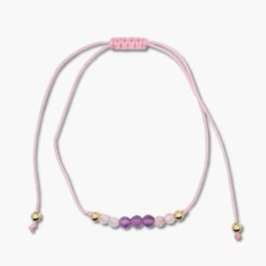 Freundschaftsarmband mit Amethyst