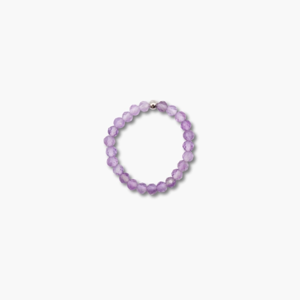 950 55mm Ring facettiert Amethyst 55mm