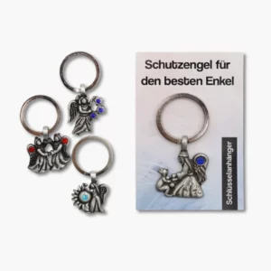 492 07 Zinnanhaenger Schluesselanhaenger Schutzengel fuer den besten Enkel