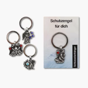 492 13 Zinnanhaenger Schluesselanhaenger Schutzengel fuer dich