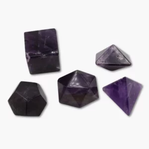 91340 Heilige Geometrie Platonische Koerper Amethyst 2