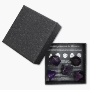 91340 Heilige Geometrie Platonische Koerper Amethyst