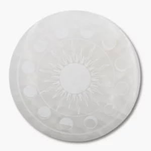 91429 Selenit Ladeplatte Sonne