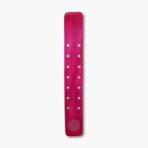 Räucherstäbchenhalter Blume des Lebens pink