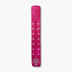 Räucherstäbchenhalter Lebensbaum pink