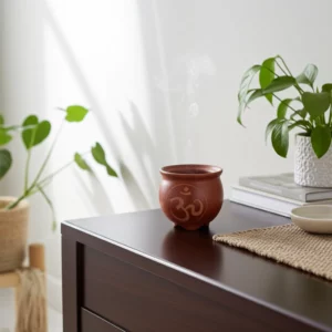 Räuchergefäß mit Om Motiv