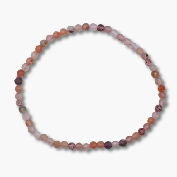 13922 Superseven Kugelarmband.facettiert 3mm