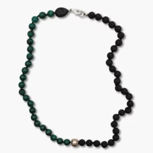 EST245 Malachit Lava Kette 2