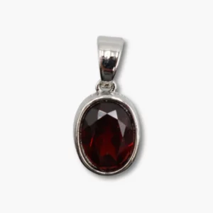 Fassungsvoll Anhänger aus Granat