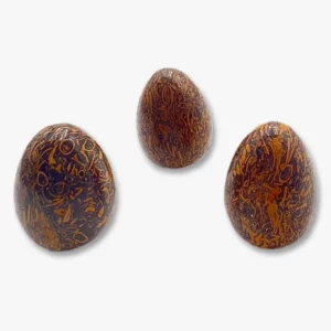 Schlangenjaspis Edelstein Ei