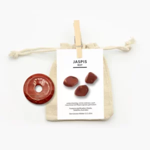 Donut Roter Jaspis 30mm